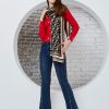 Style square neck knitted top