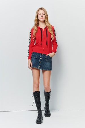 Sport hooded coat