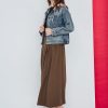 Short knit hooded large pocket