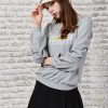 Casual printed puffy sleeve top