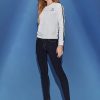 Casual blazer with side stripes