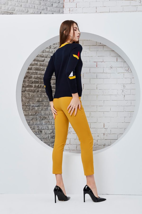 Children's knitted sailing top