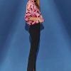Casual slit anti-wrinkle flared pants