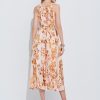 Cut shoulder pattern strap long