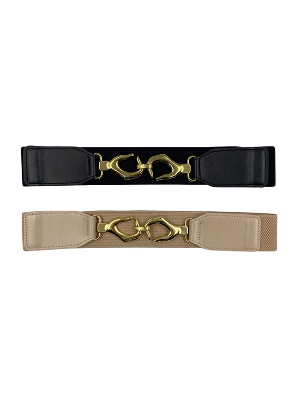 Hook hook buckle ring thin waist belt