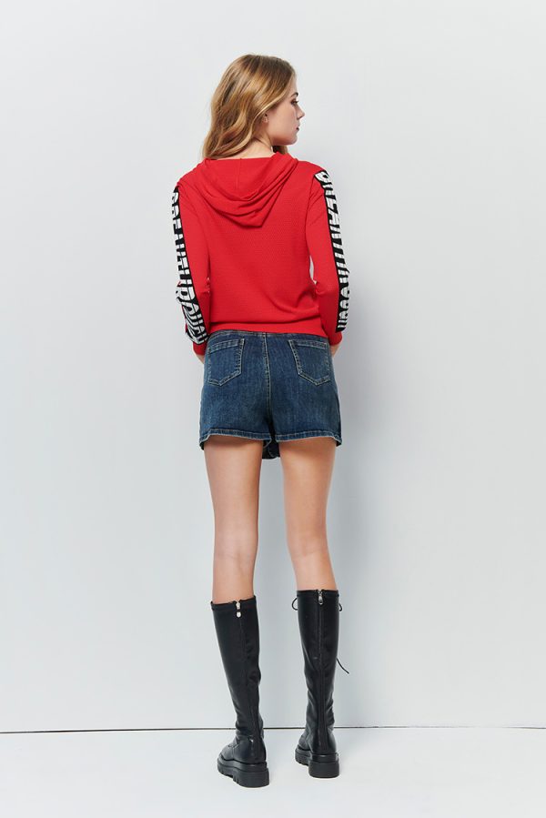 Sport hooded coat