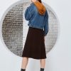 Turtleneck knit sleeveless dress
