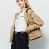 Casual high-waisted stereo belt shorts